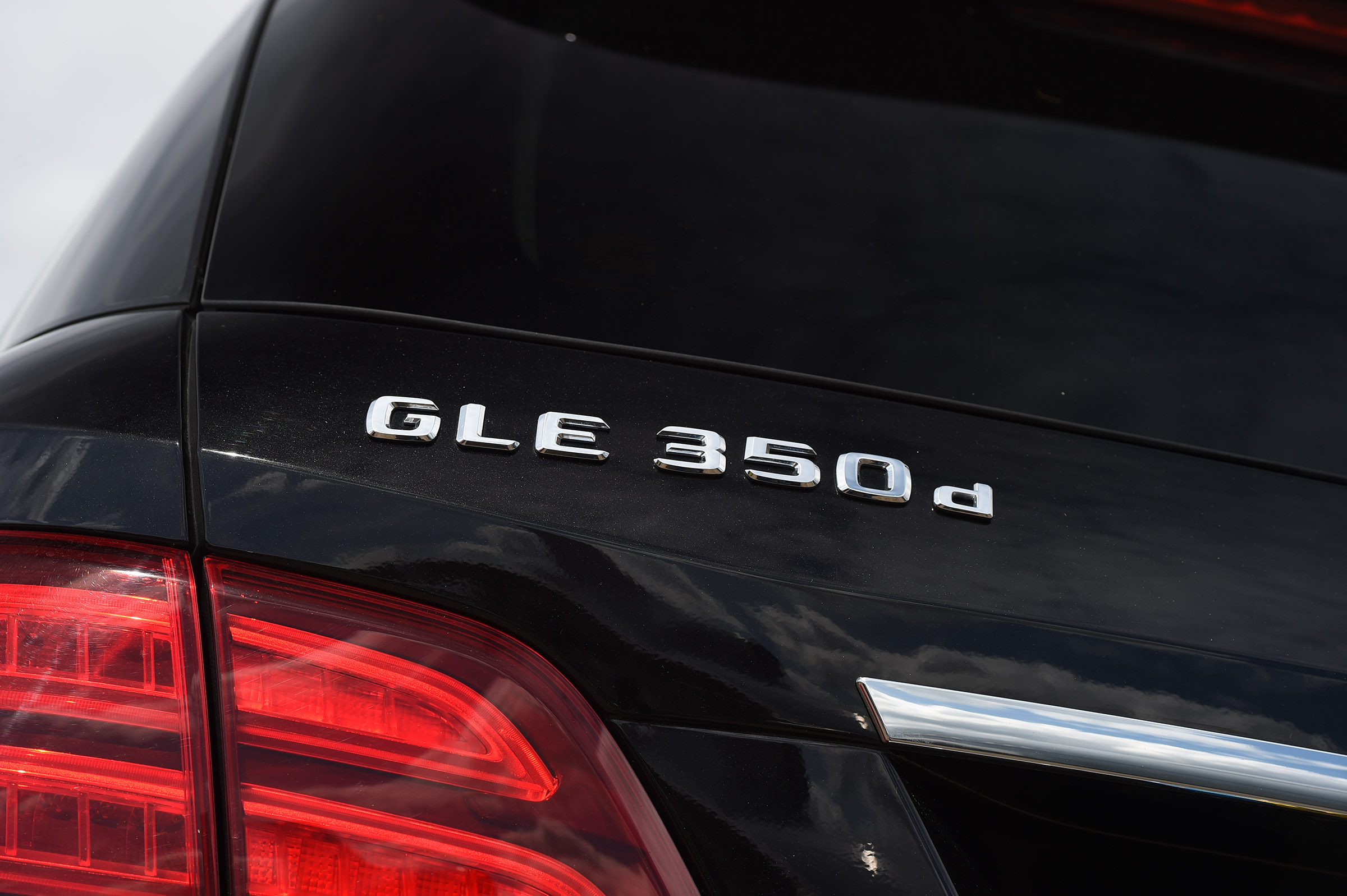 Mercedes GLE 350d - model badge
