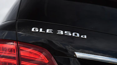 Mercedes GLE 350d - model badge