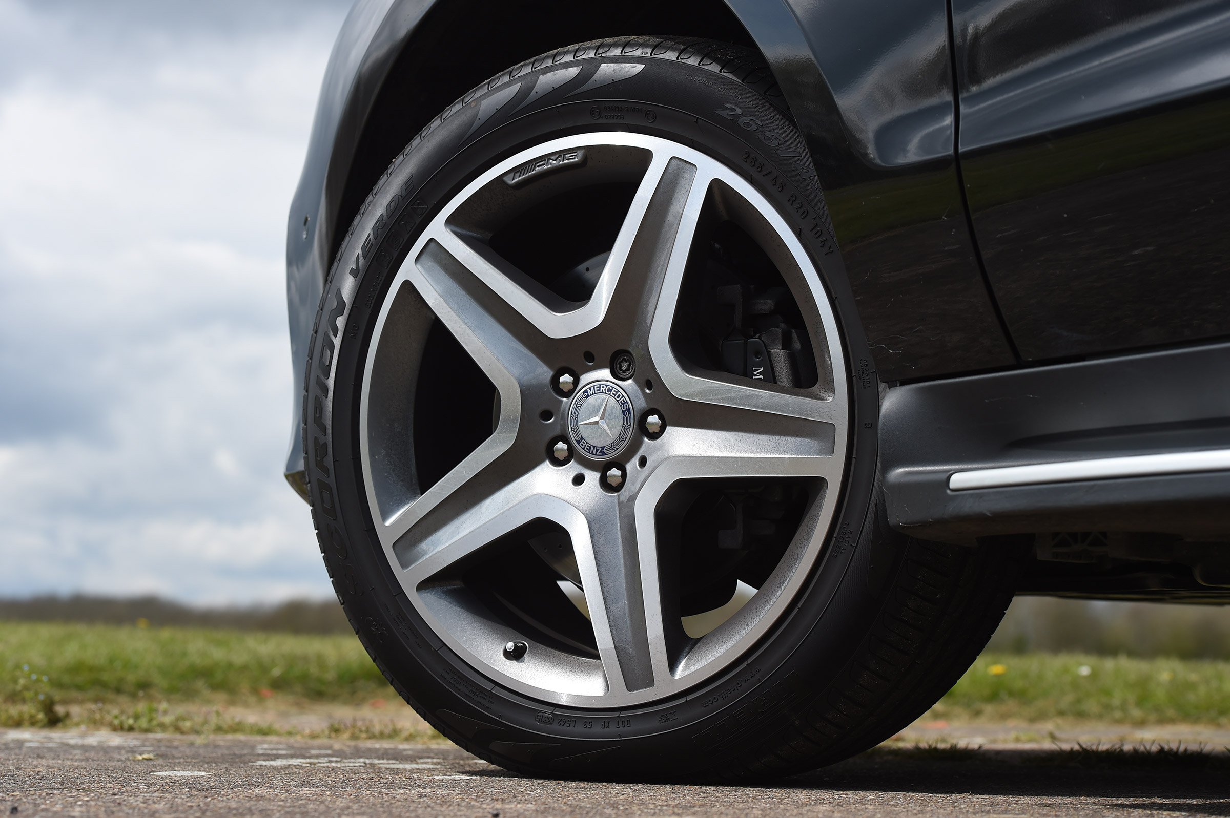 Mercedes GLE 350d - wheel detail