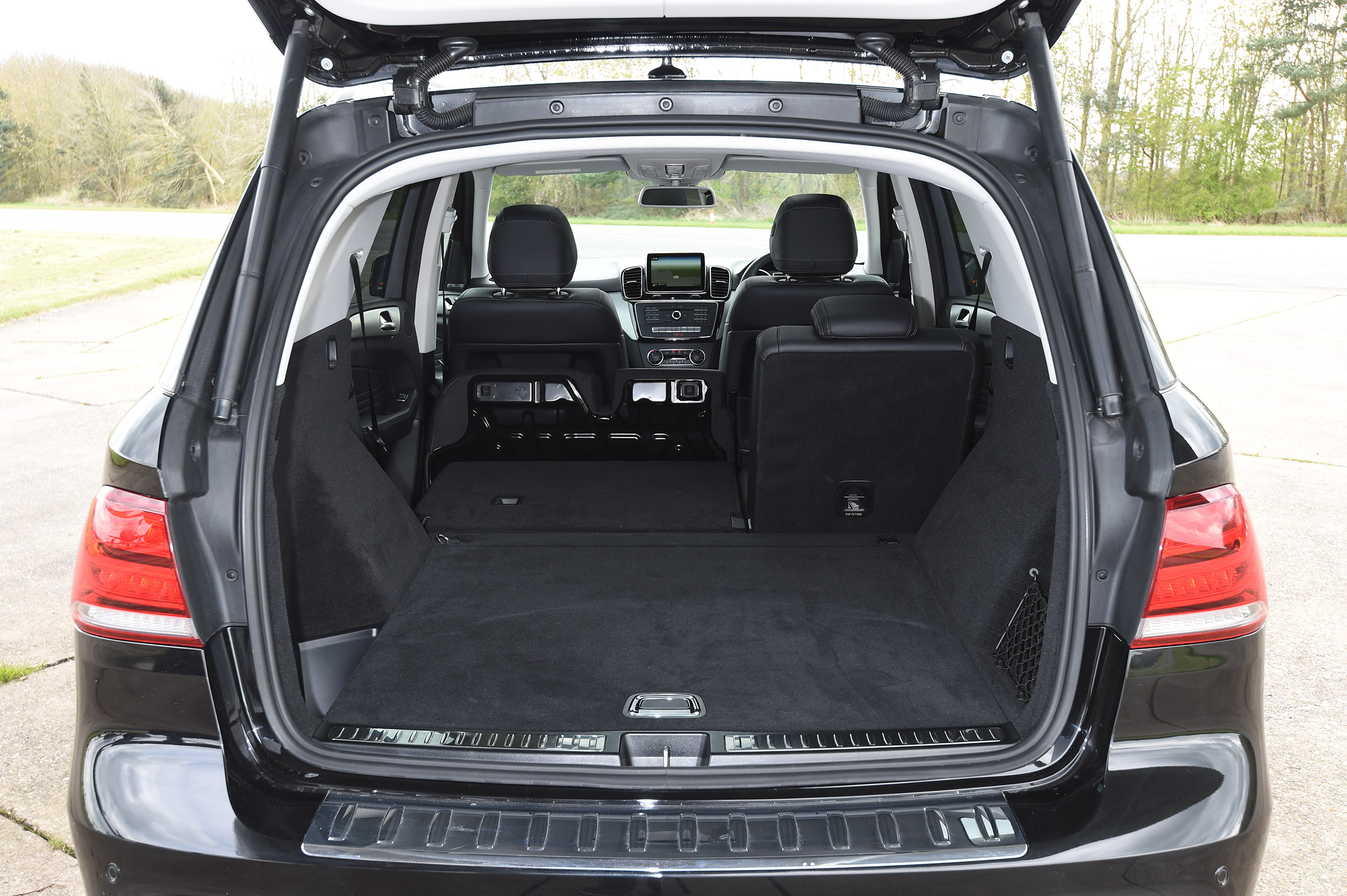 Mercedes GLE 350d - boot