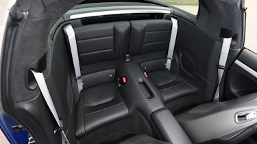 Porsche 911 Targa 2016 UK - rear seats