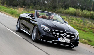 Mercedes-AMG S 63 Cabriolet 2016 - front tracking 2