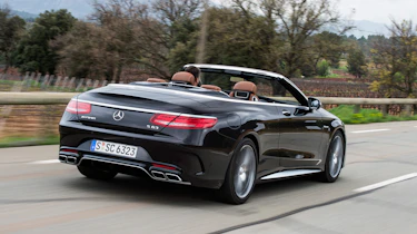 Mercedes-AMG S 63 Cabriolet 2016 - rear tracking