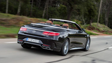 Mercedes-AMG S 63 Cabriolet 2016 - rear tracking 2