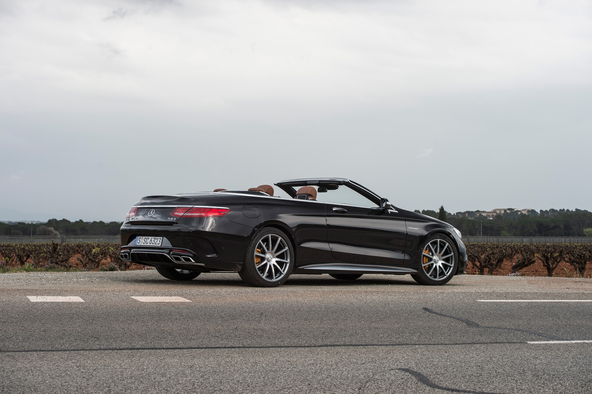 Mercedes-AMG S 63 Cabriolet 2016 - roof open