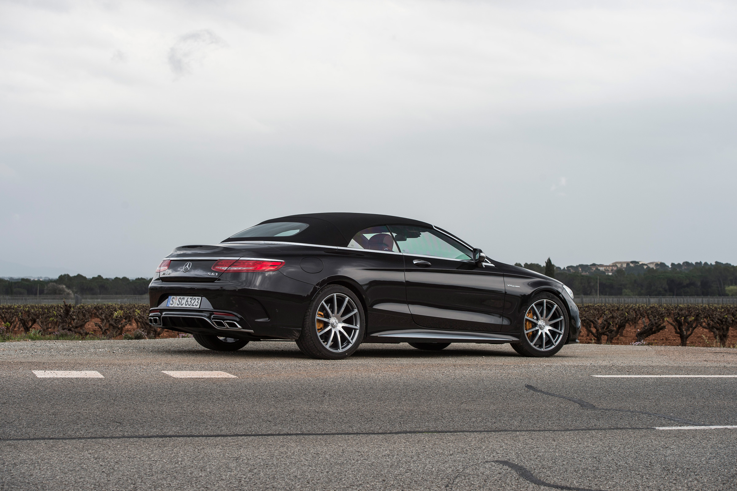 Mercedes-AMG S 63 Cabriolet 2016 - roof closed