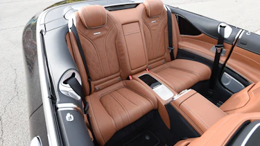 Mercedes-AMG S 63 Cabriolet 2016 - rear seats