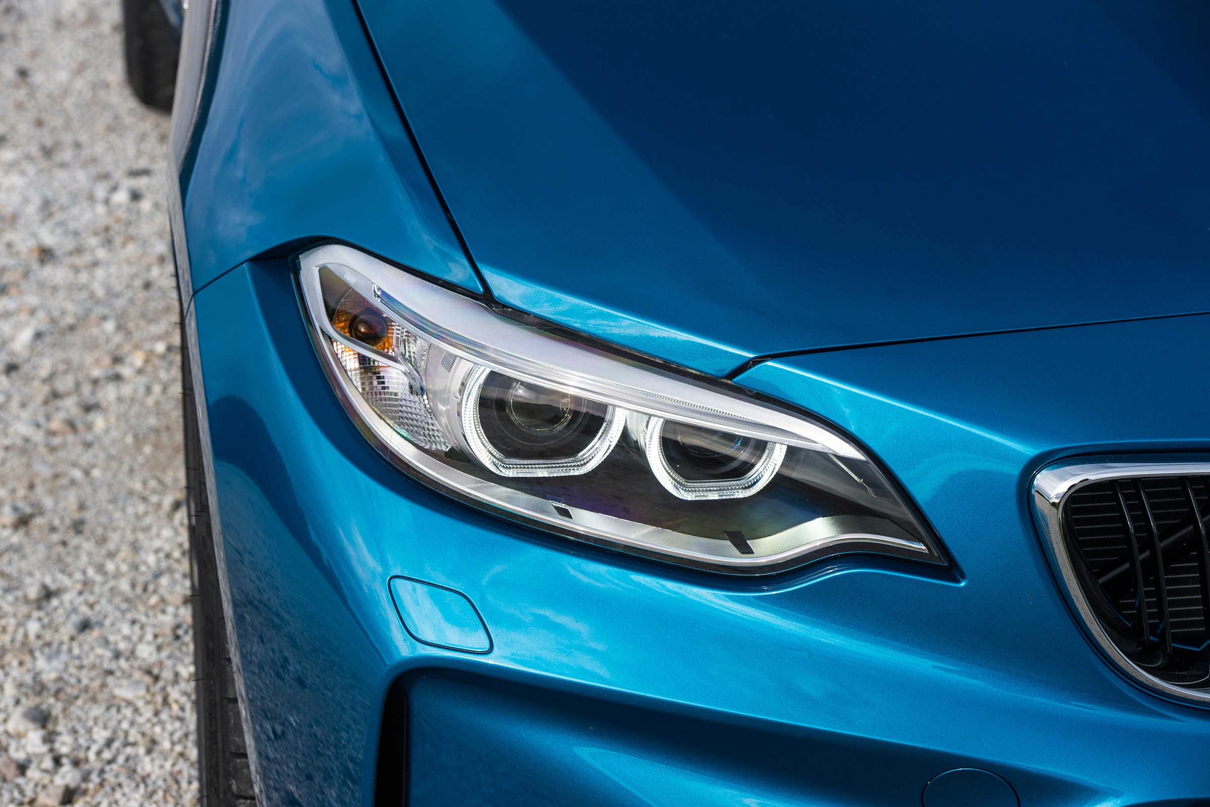 New BMW M2 Coupe UK - headlight