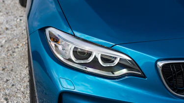 New BMW M2 Coupe UK - headlight