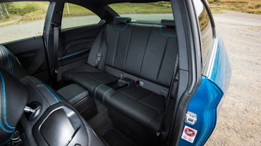 New BMW M2 Coupe UK - rear seats