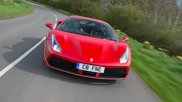 Ferrari 488 GTB 2016 - front tracking