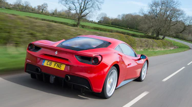 Ferrari 488 GTB 2016 - rear tracking 2
