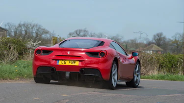 Ferrari 488 GTB 2016 - rear cornering