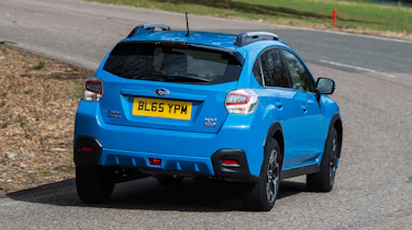 Subaru XV - rear cornering
