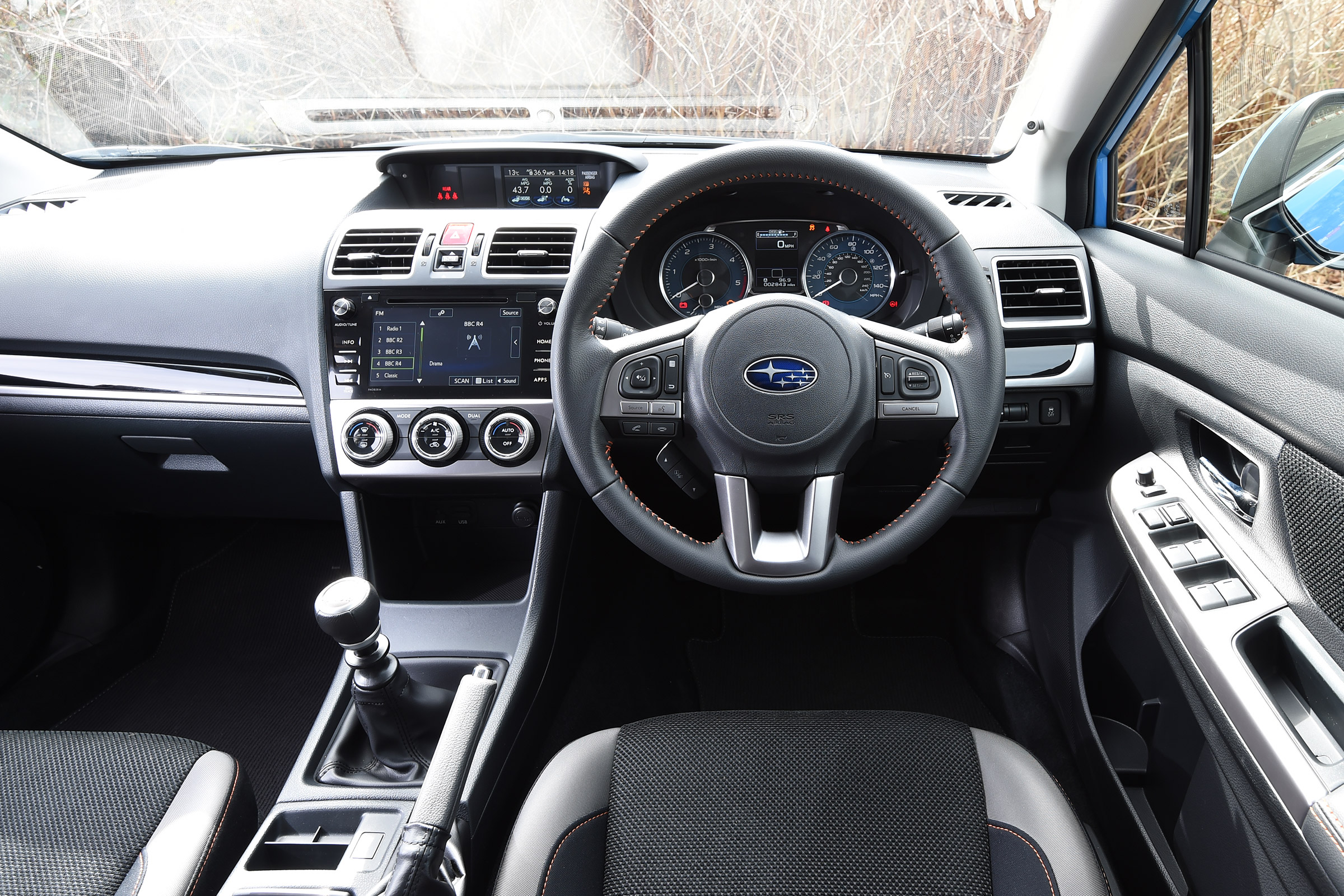 Subaru XV - dash