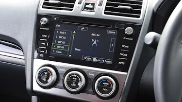 Subaru XV - infotainment screen