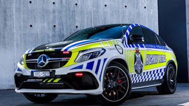 Mercedes GLE Coupe Police Car