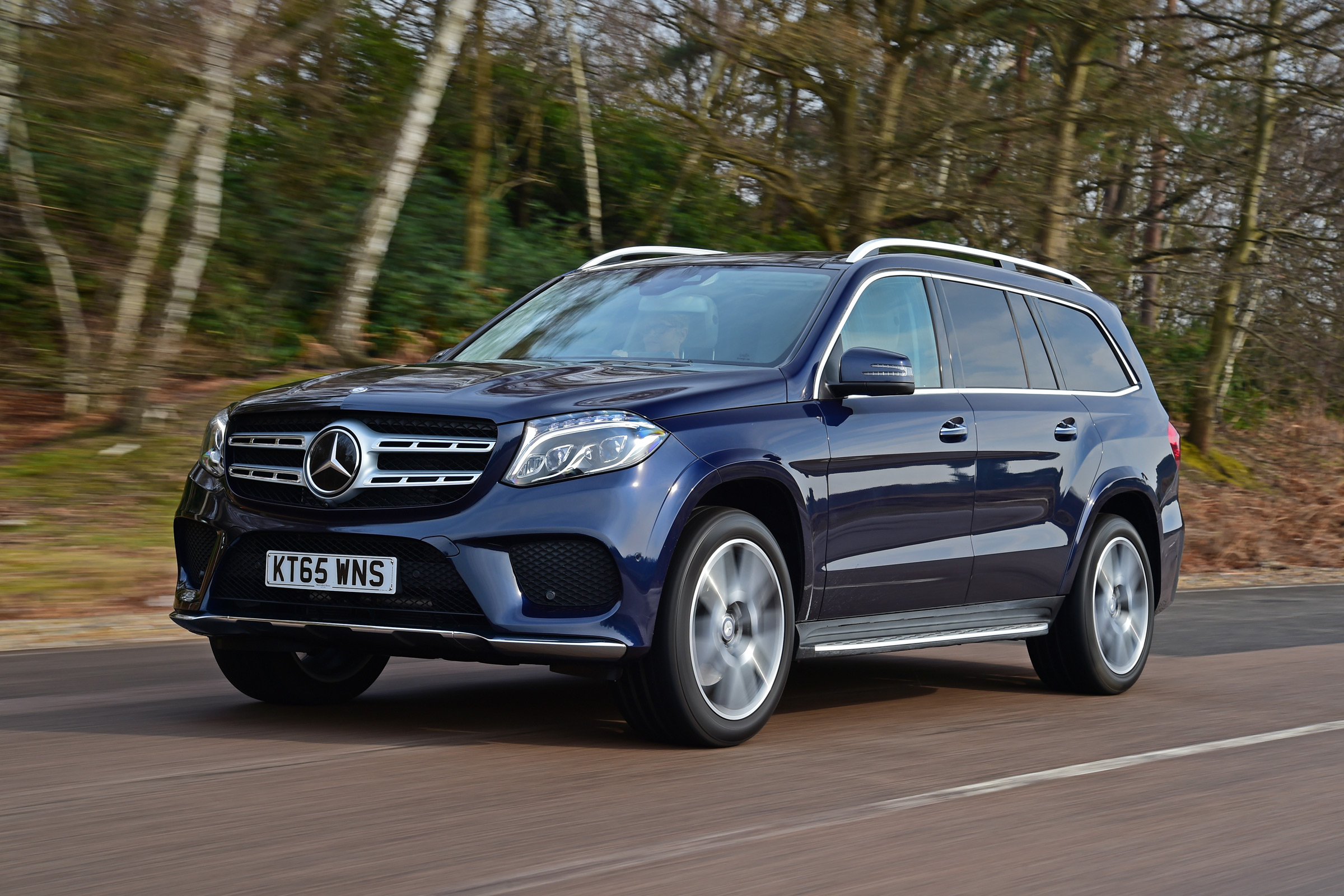 Mercedes GLS 350d AMG 2016 - front tracking 2