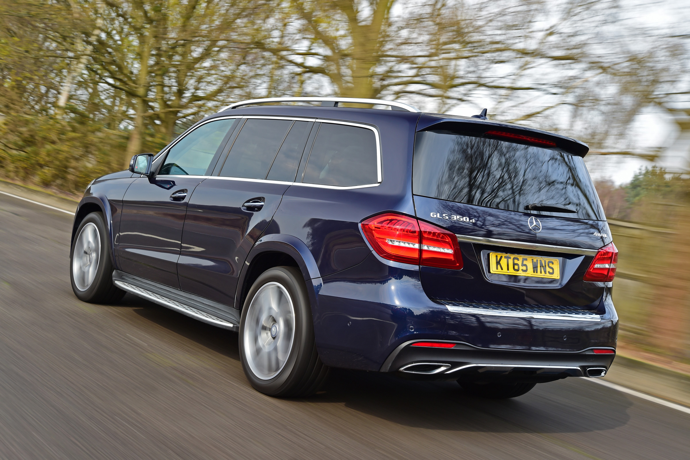 Mercedes GLS 350d AMG 2016 - rear tracking