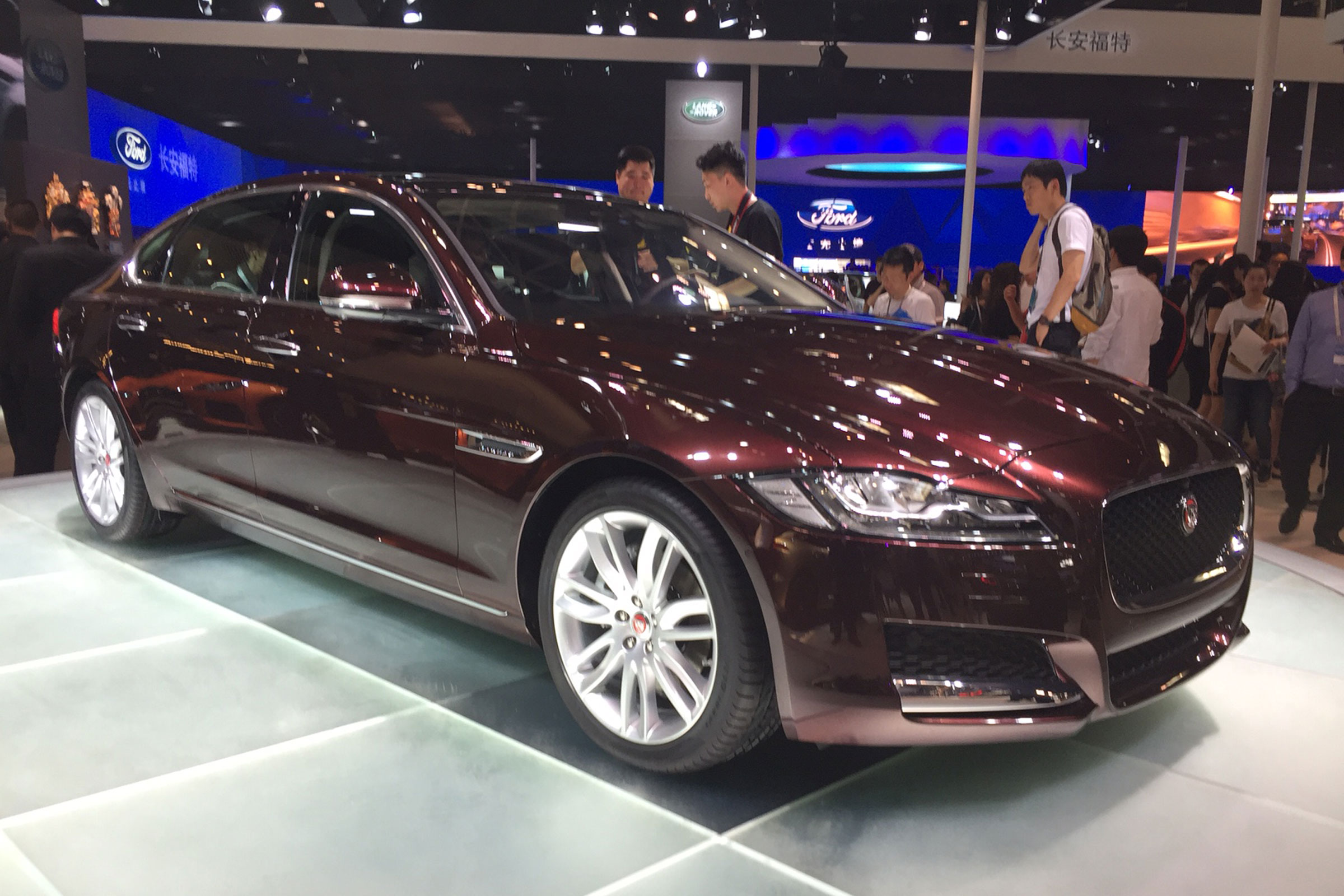 Jaguar XF long wheelbase - Beijing Show - side