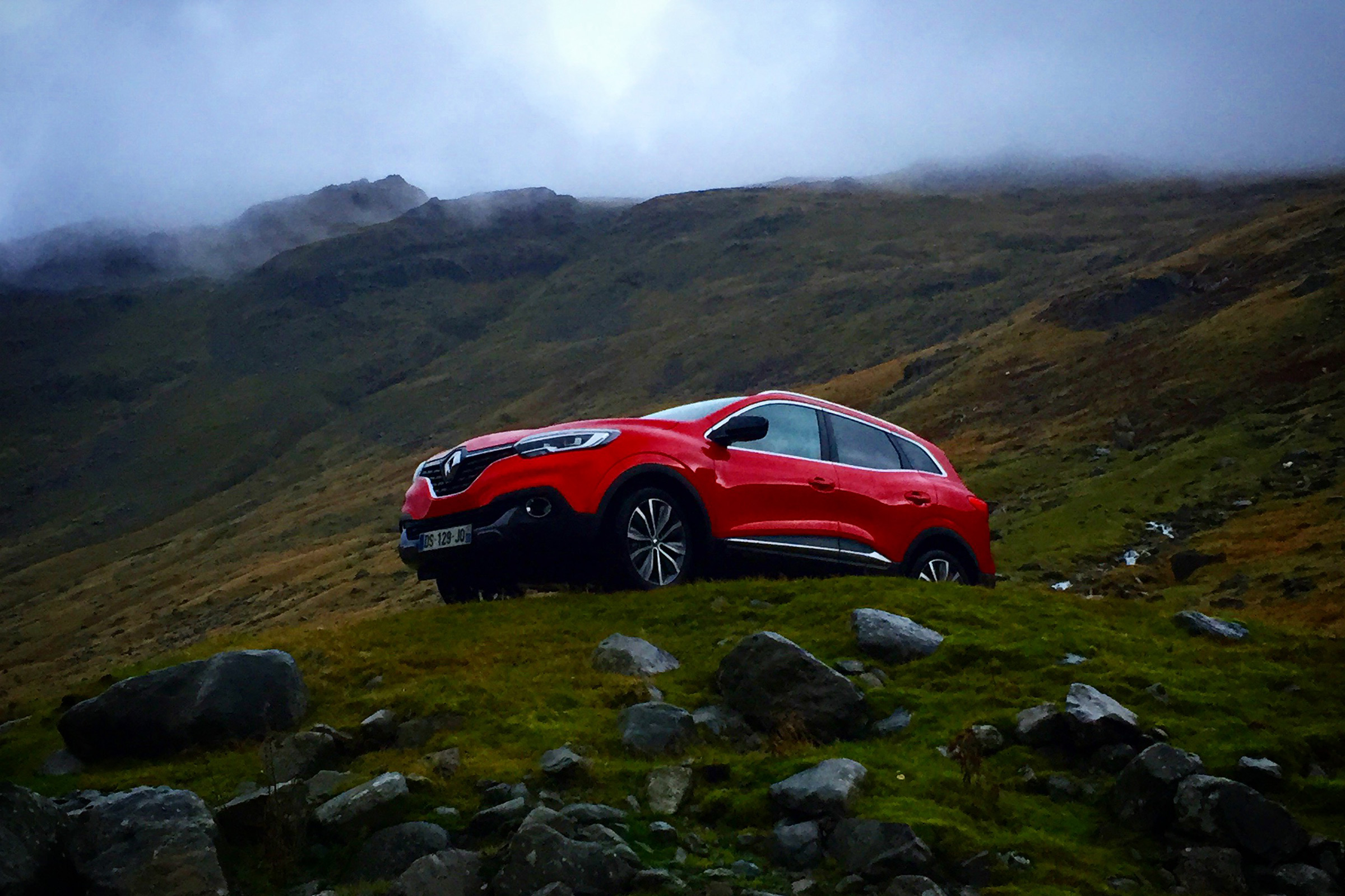 Renault Kadjar uphill
