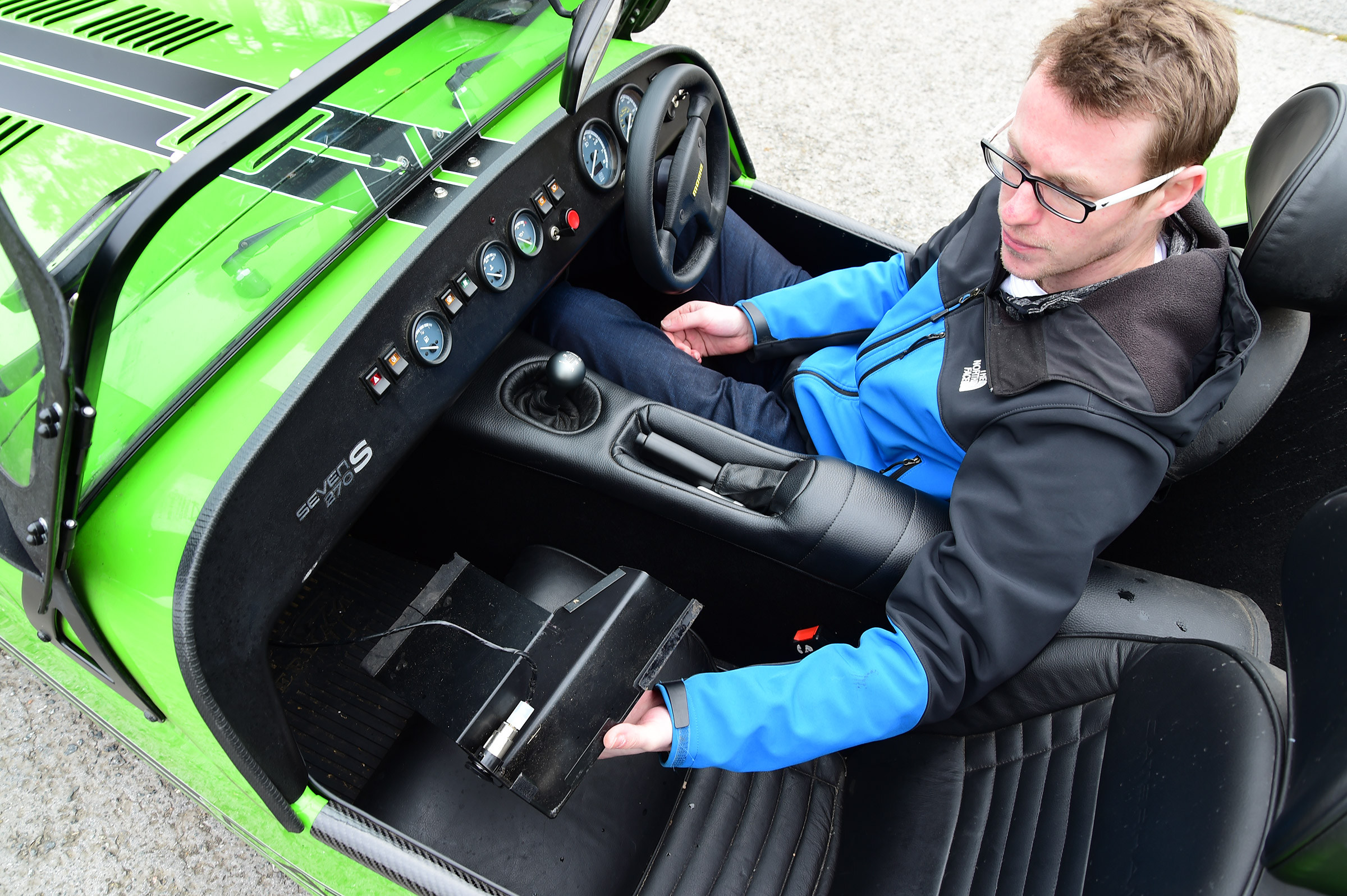 Long-term test review: Caterham 270S - glovebox