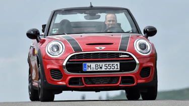 MINI JCW Convertible - full front action
