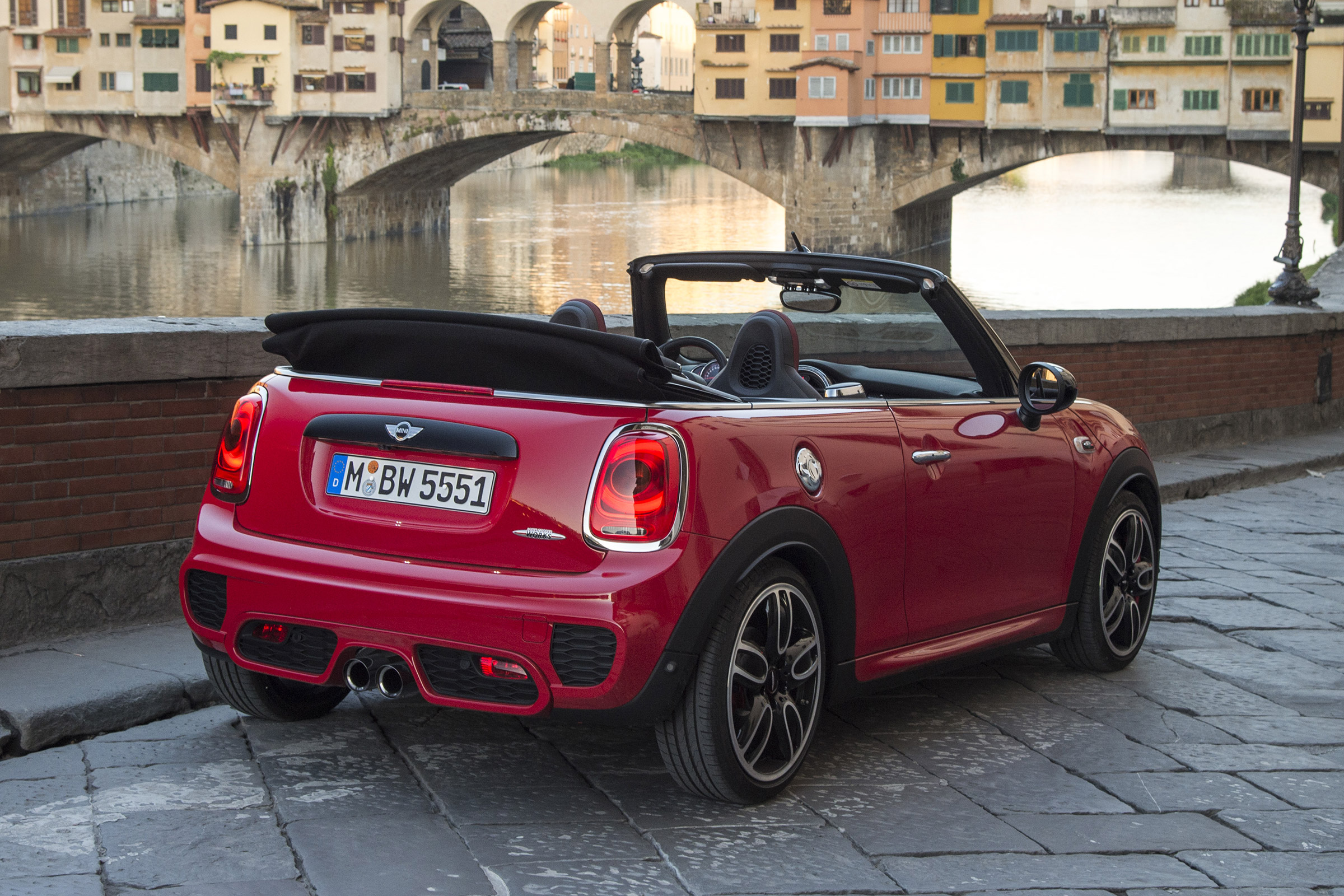 MINI JCW Convertible - rear static