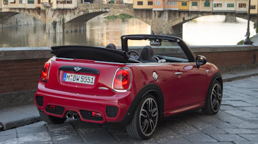 MINI JCW Convertible - rear static