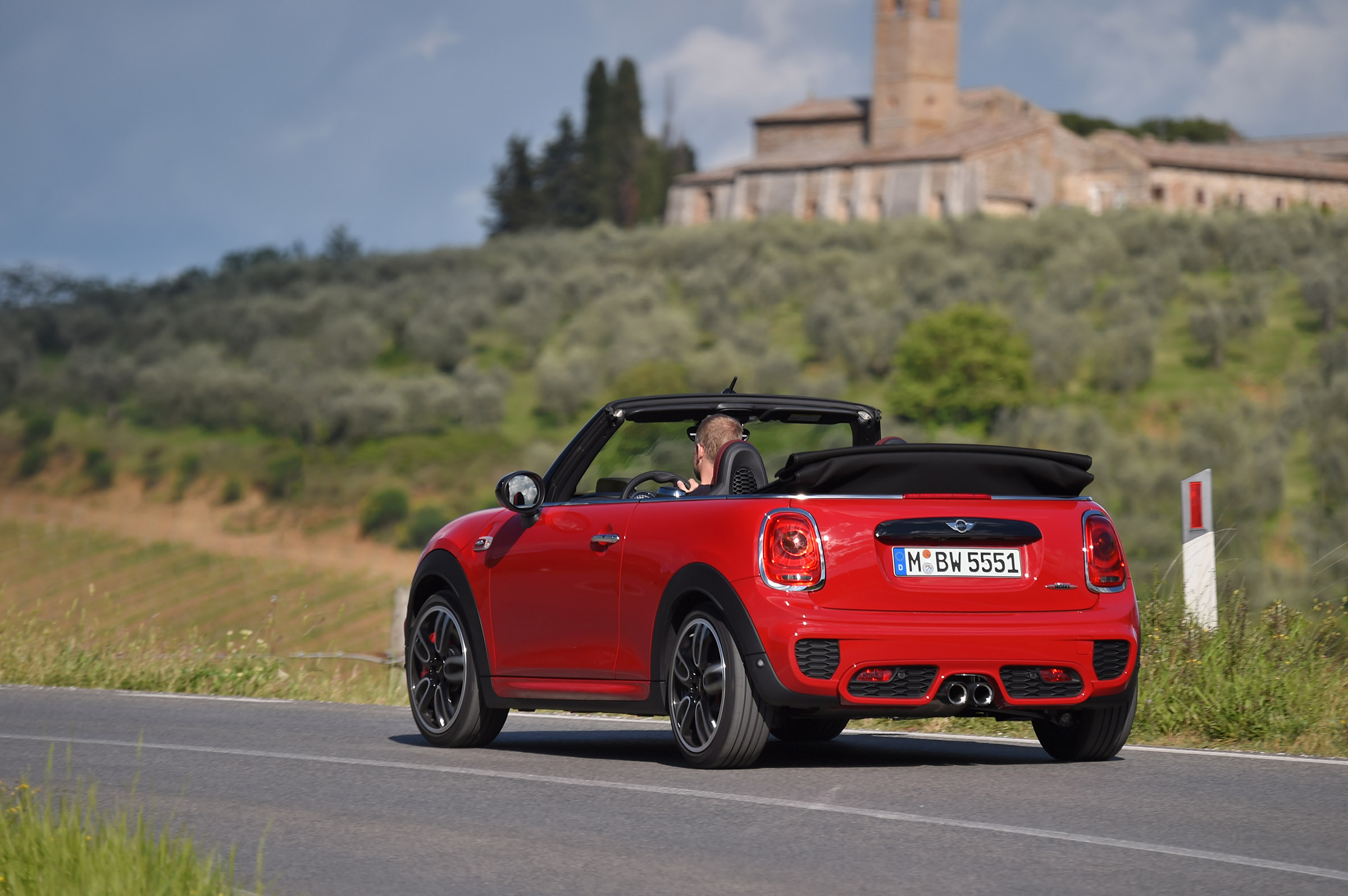 MINI JCW Convertible - rear action