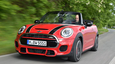 MINI JCW Convertible - front