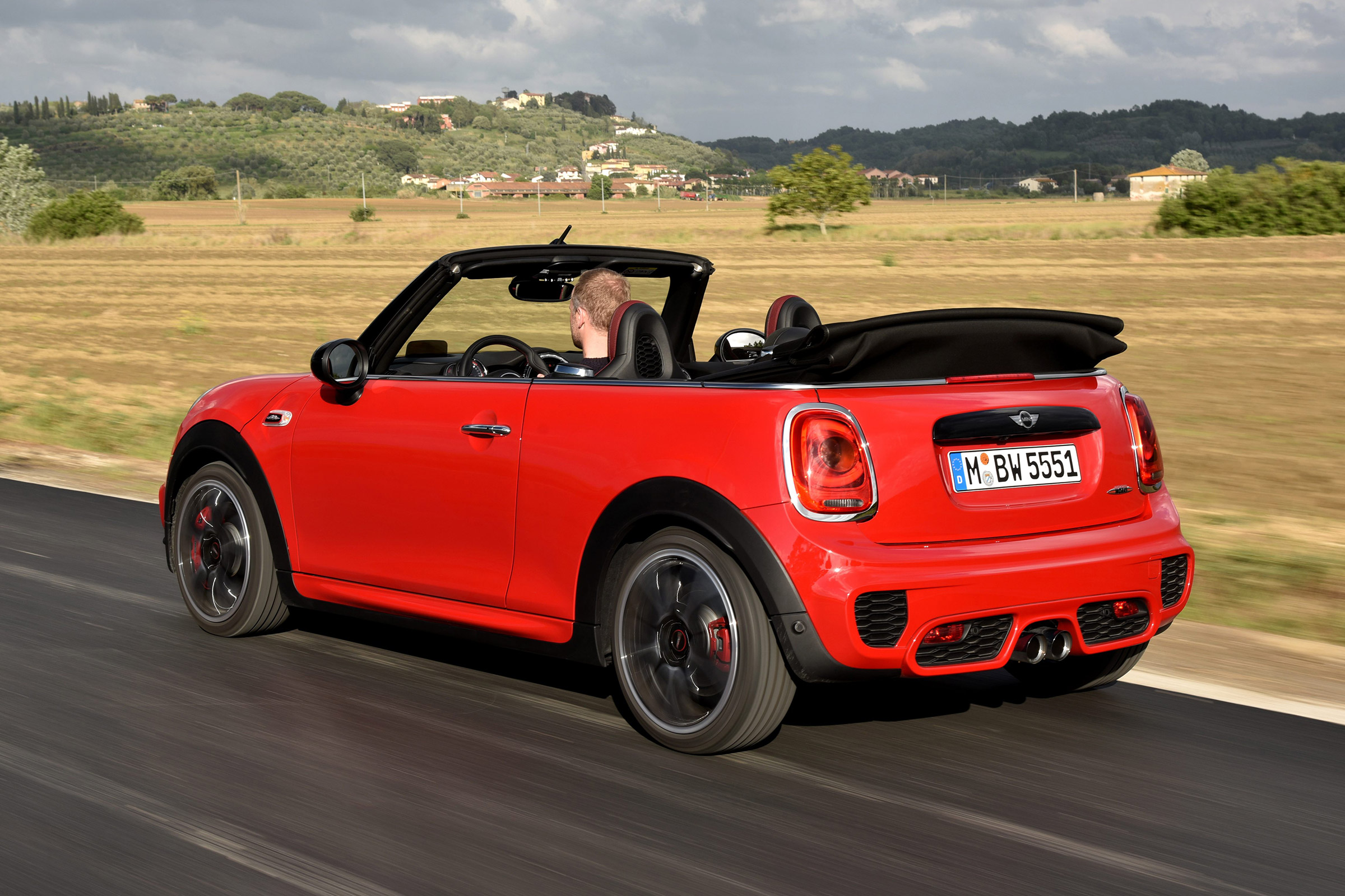MINI JCW Convertible - rear