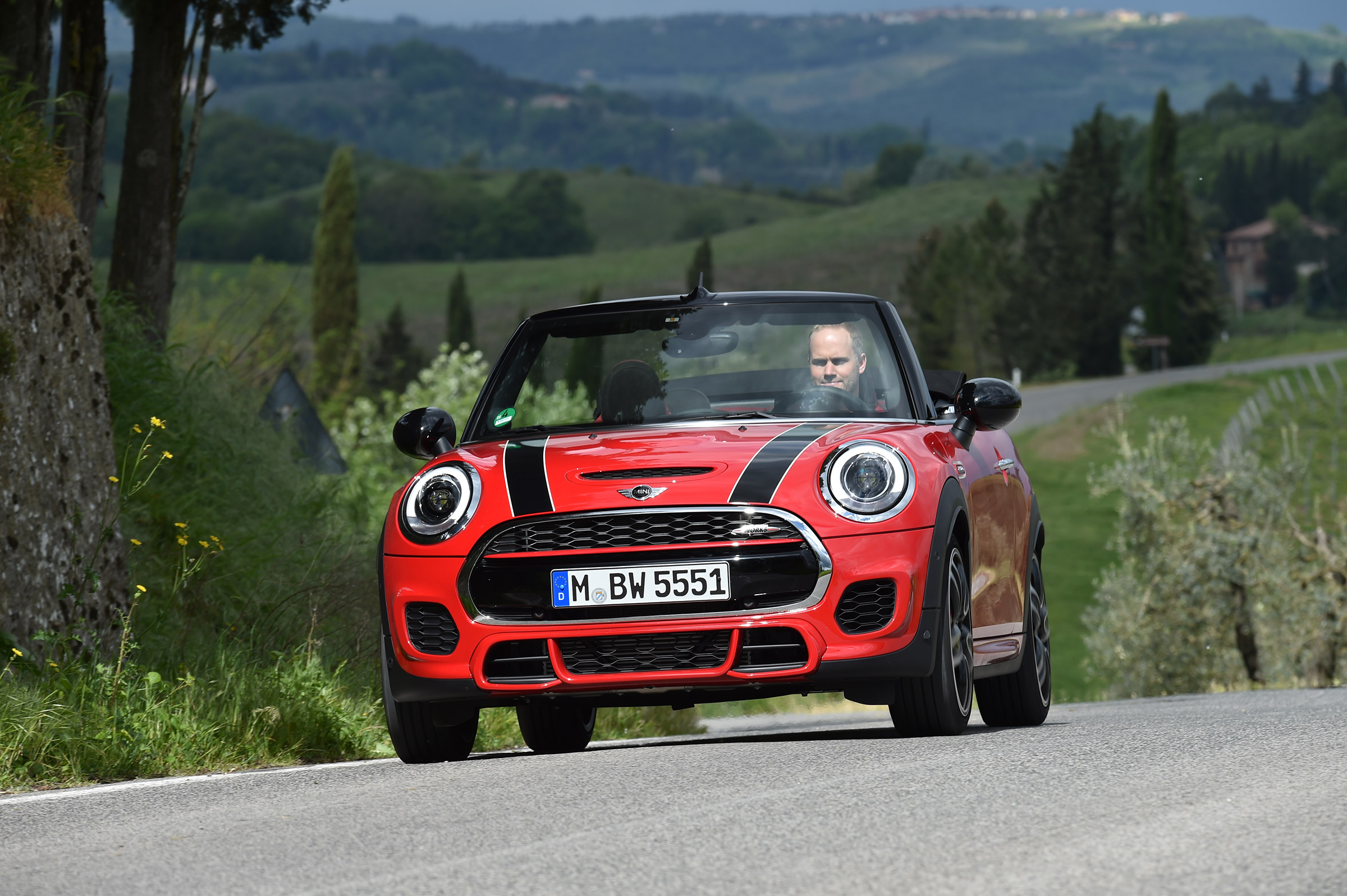 MINI JCW Convertible - full front