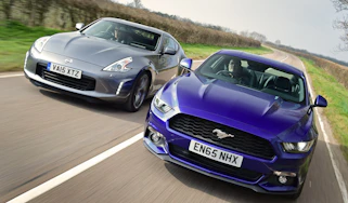 Ford Mustang vs Nissan 370Z - header