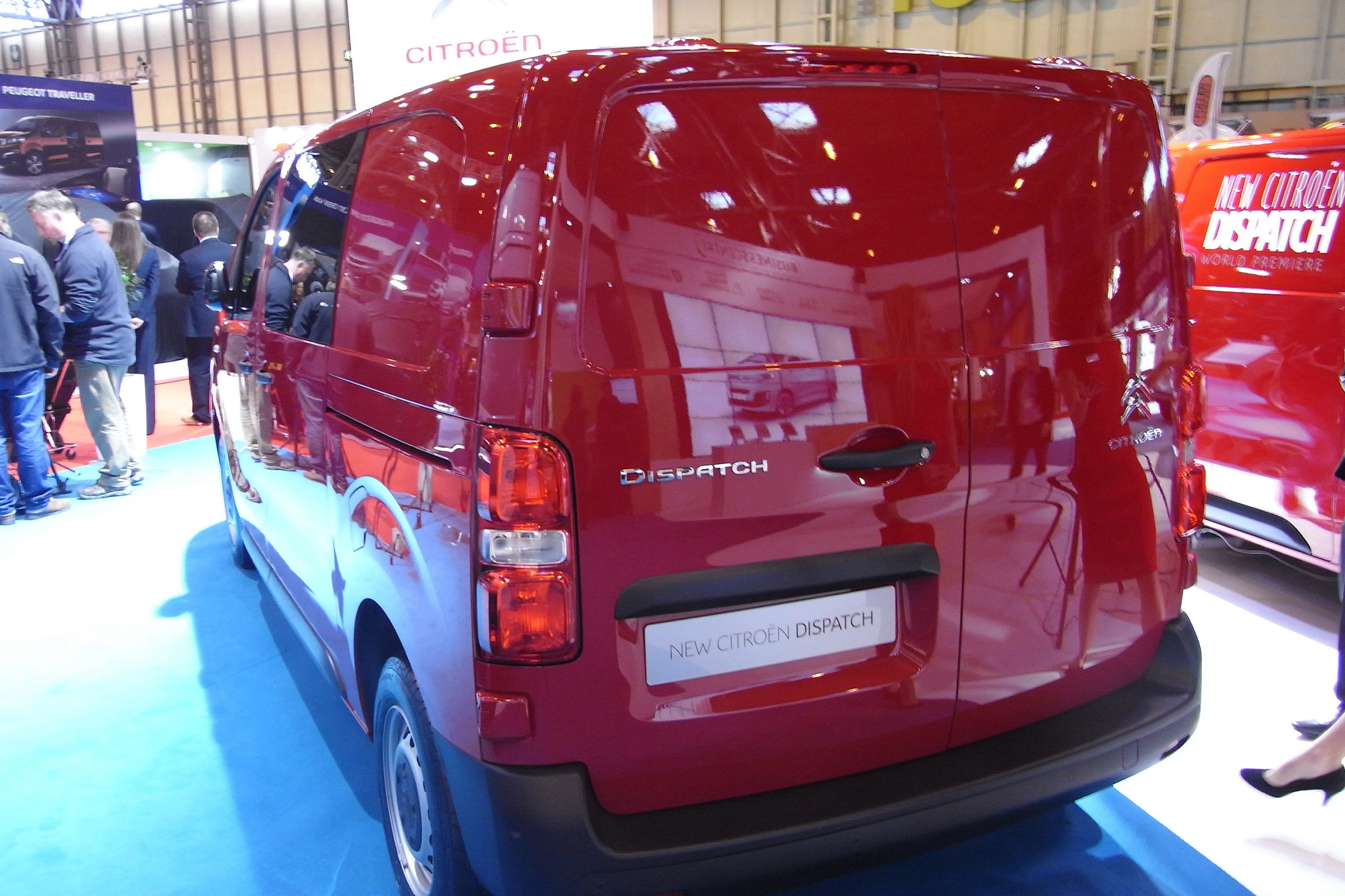 Citroen Dispatch CV Show - rear three quarter