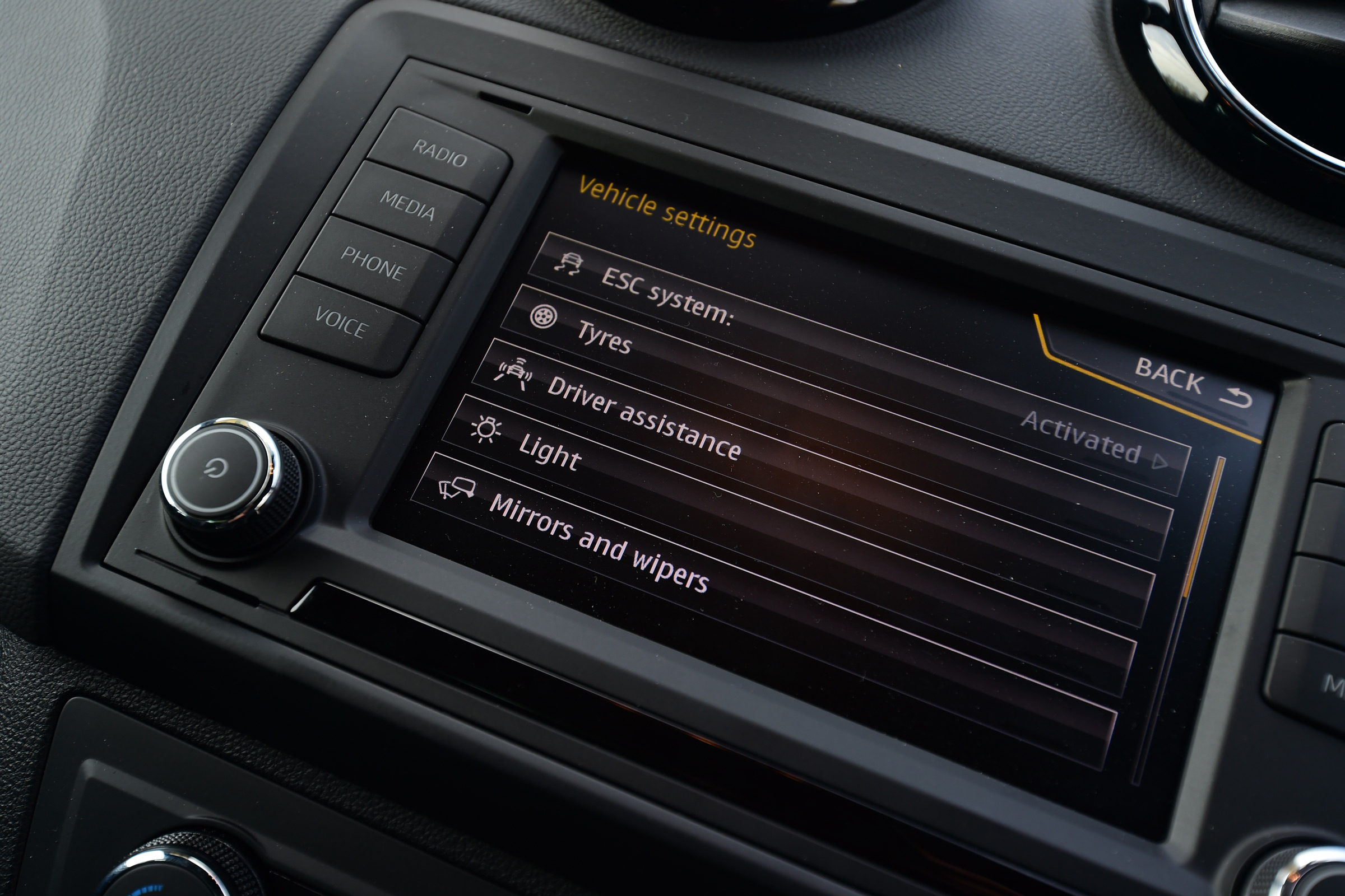 SEAT Ibiza Cupra 2016 - screen