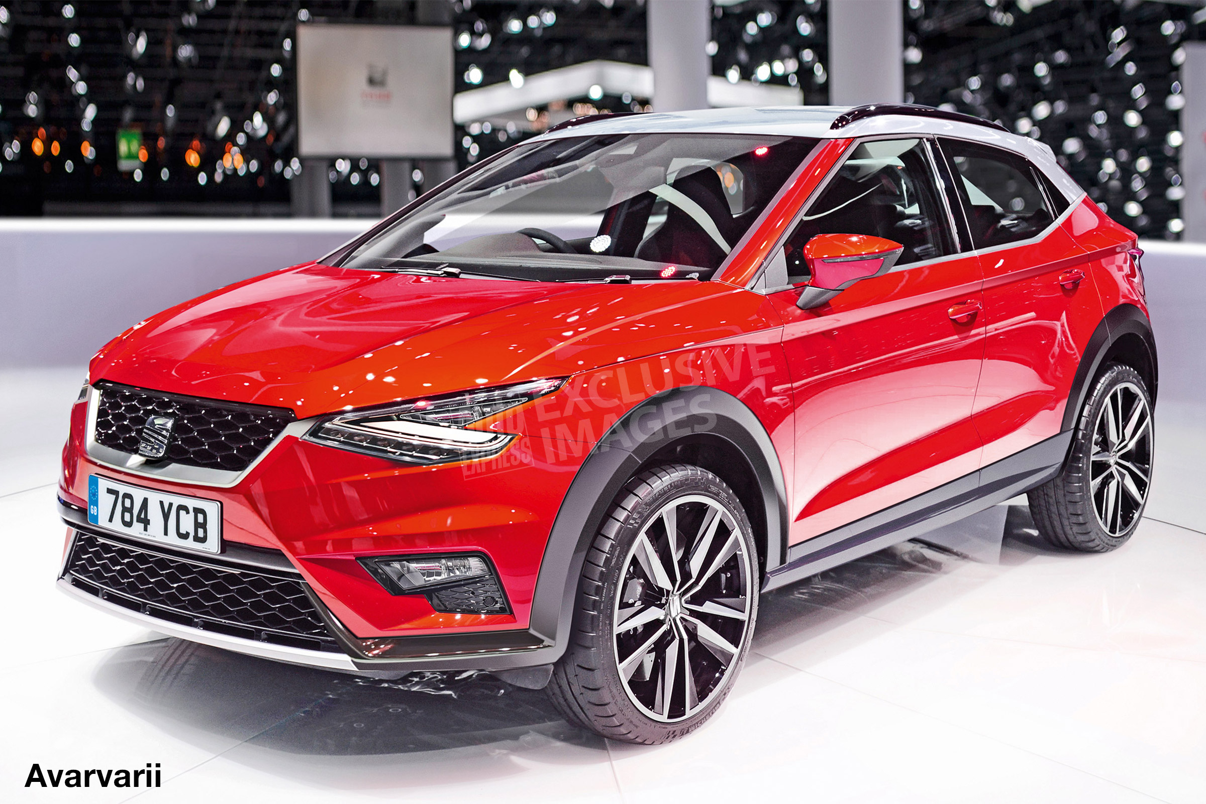 SEAT Ibiza SUV - front (watermarked)