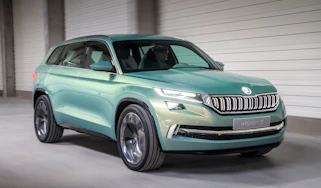 Skoda VisionS concept - front