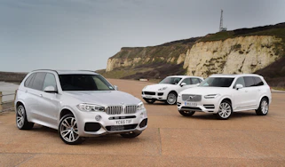 BMW X5 vs Porsche Cayenne vs Volvo XC90 - header