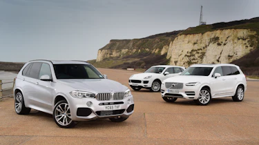 BMW X5 vs Porsche Cayenne vs Volvo XC90 - header