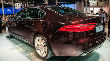 Jaguar XF long wheelbase - Beijing Show - side/rear