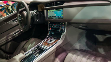 Jaguar XF long wheelbase - Beijing Show - dash