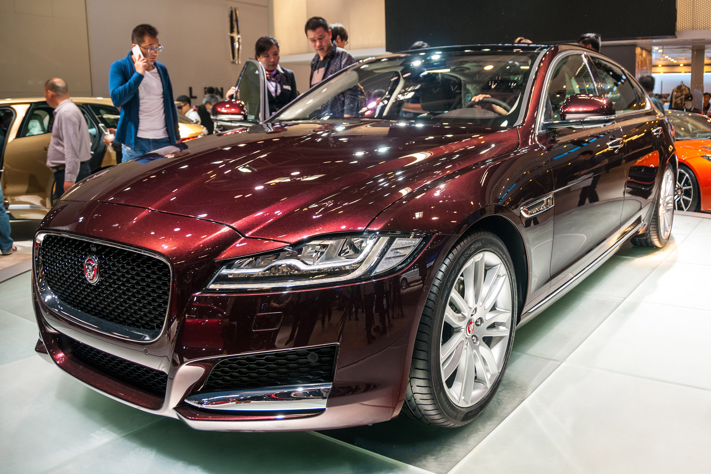 Jaguar XF long wheelbase - Beijing Show - front