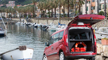 Fiat Doblo - boots open