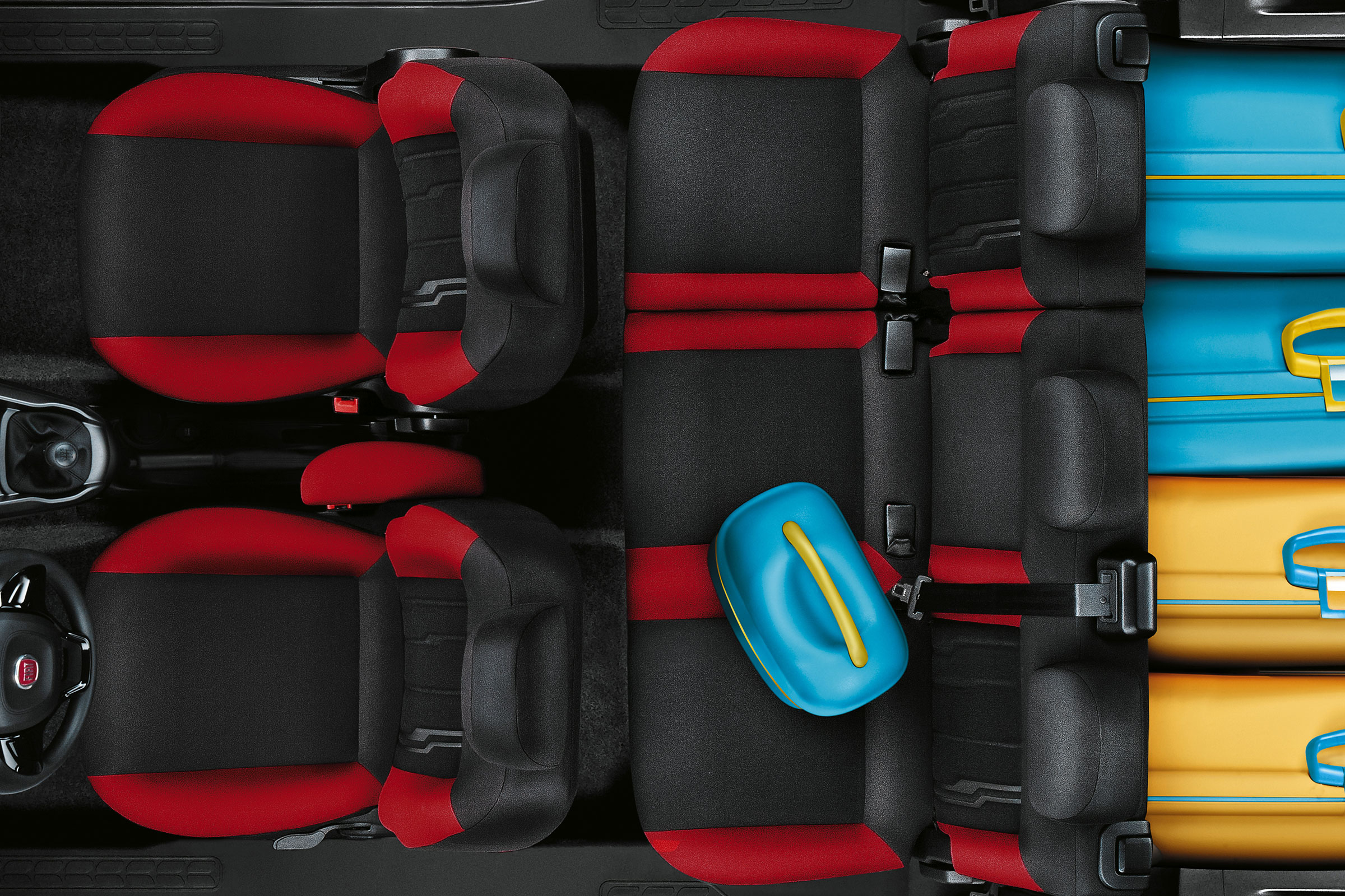 Fiat Doblo 2015 - cabin seats