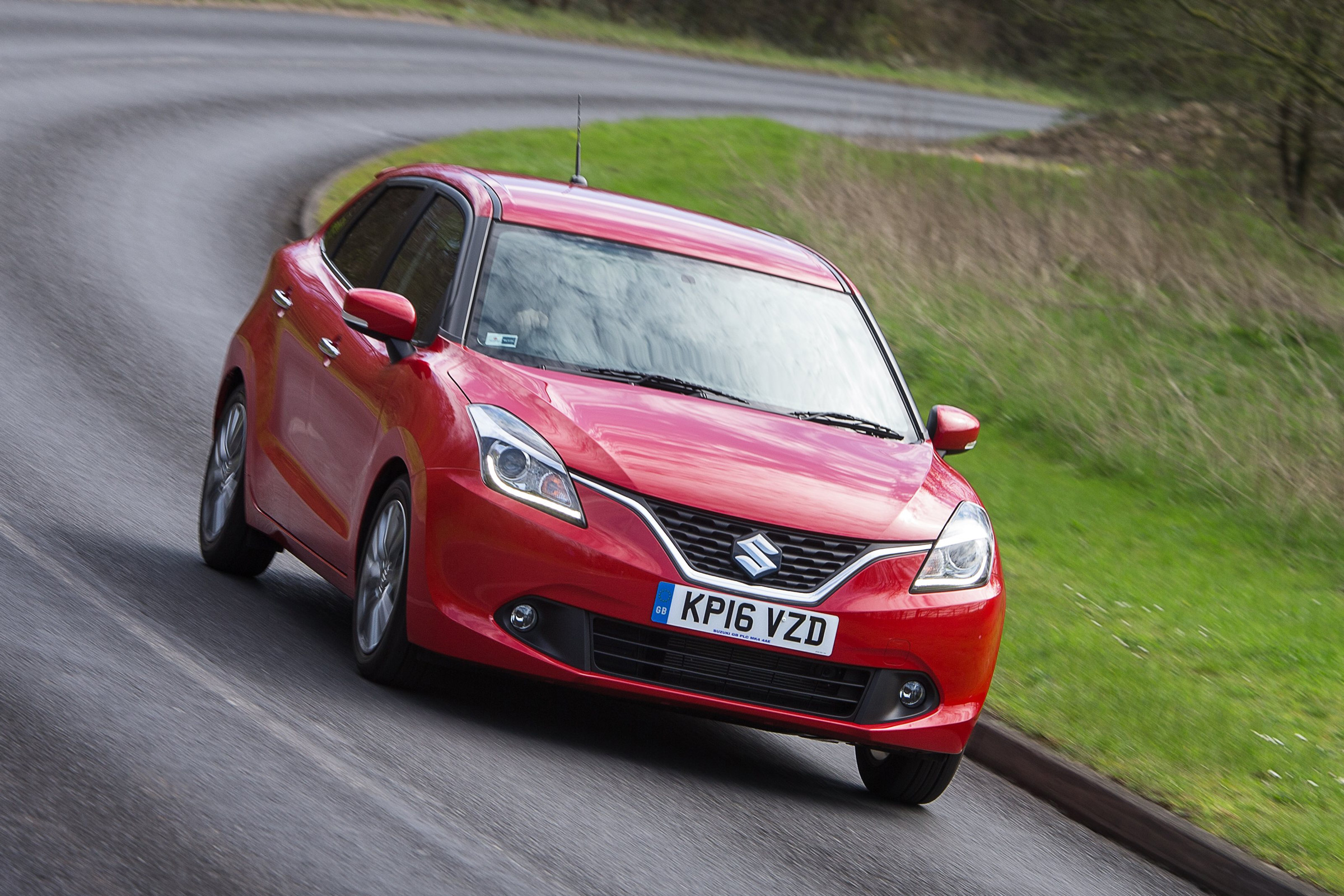 Suzuki Baleno SVHS mild hybrid - front cornering
