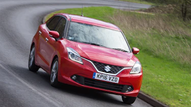 Suzuki Baleno SVHS mild hybrid - front cornering