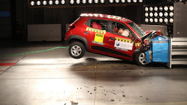 Renault KWID III crash test