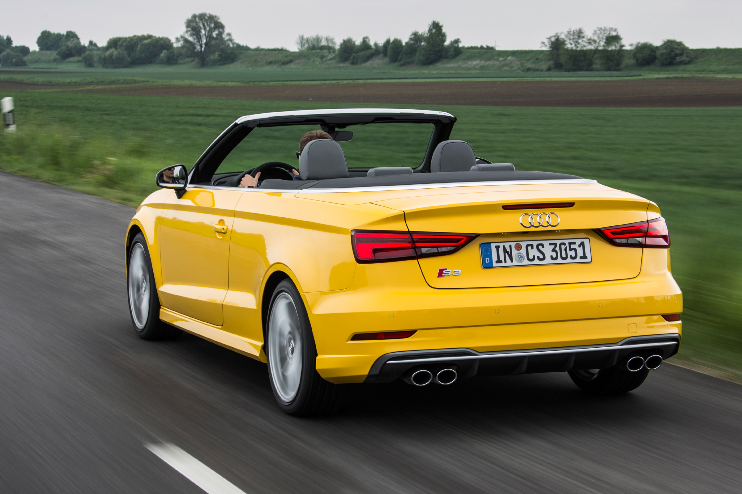 Audi S3 Cabriolet 2016 - rear tracking
