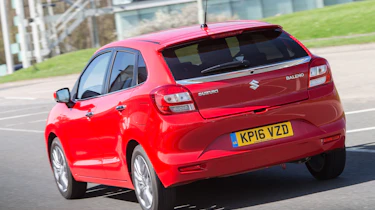 Suzuki Baleno SVHS mild hybrid - rear tracking